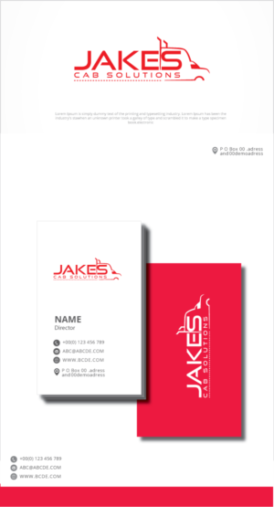 Logo Design by graphicevolution for jakes cab solutions | Design: #24106425