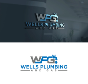 Wells Plumbing and Gas | Logo Design by Mono.co