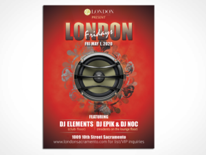 London Nightclub | Flyer Design by Harshan