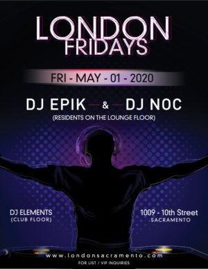 London Nightclub | Flyer Design by oxxi