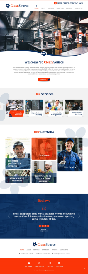 Web Design by pb for this project | Design: #24137785