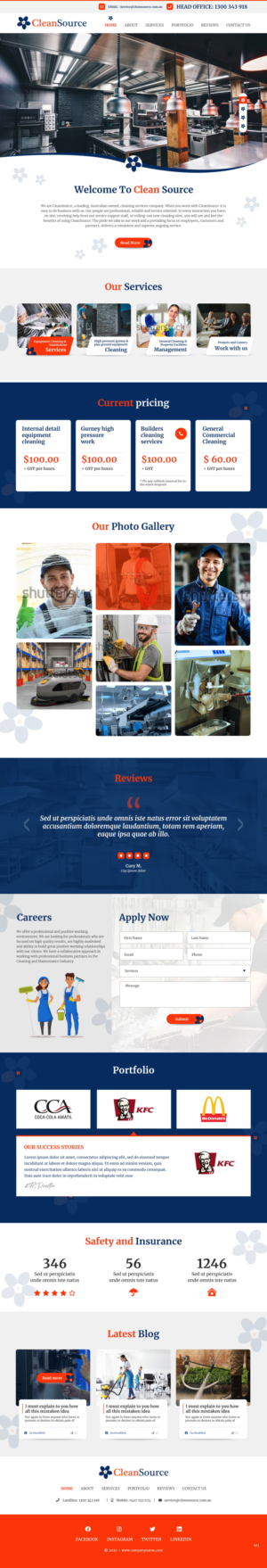 Web Design by pb for this project | Design: #24170997