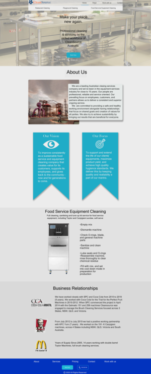 Web Design by YogeshBhtt for this project | Design #24174969