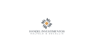 HANDEL INVESTIMENTOS (TITLE) - Halfeld & DeCallis (SUBTITLE in another line) | Logo Design by jaime.sp