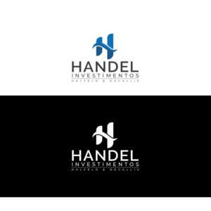 HANDEL INVESTIMENTOS (TITLE) - Halfeld & DeCallis (SUBTITLE in another line) | Logo Design by Finley Johnson
