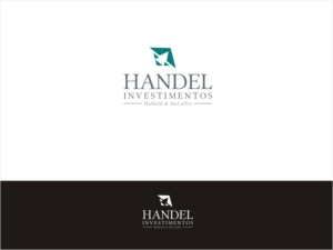 HANDEL INVESTIMENTOS (TITLE) - Halfeld & DeCallis (SUBTITLE in another line) | Logo Design by cjssan