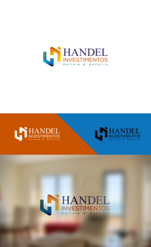 HANDEL INVESTIMENTOS (TITLE) - Halfeld & DeCallis (SUBTITLE in another line) | Logo Design by siti MWDesign