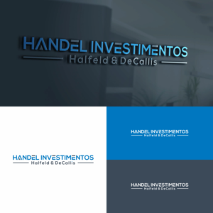 HANDEL INVESTIMENTOS (TITLE) - Halfeld & DeCallis (SUBTITLE in another line) | Logo Design by shelot