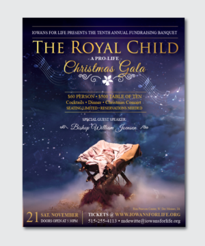 Pro-life non-profit needs a dynamic poster design for their Christmas Gala. | Poster-Design von alex989