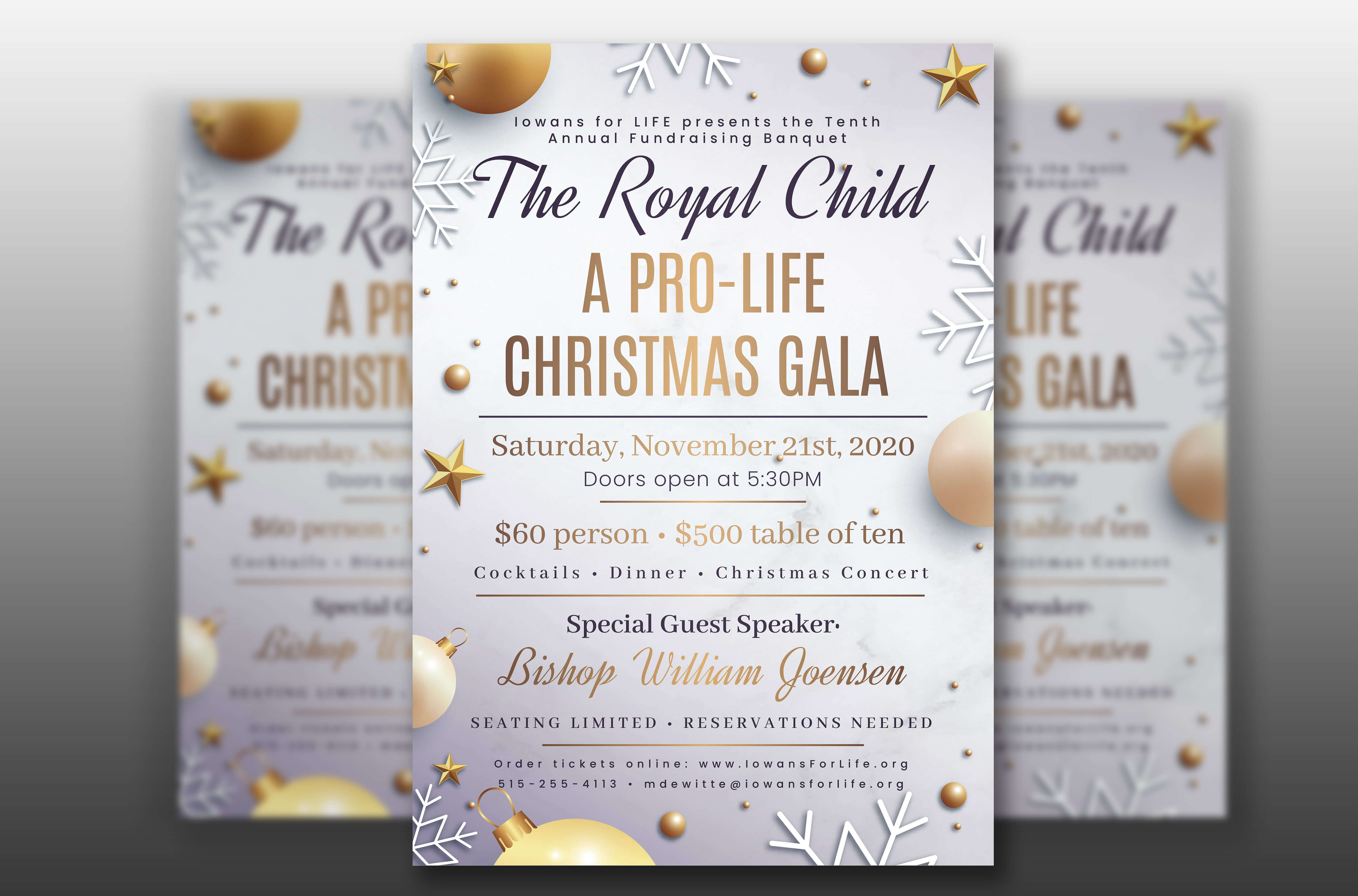 Poster-Design von Gexton für Iowans for Life | Design #24124626