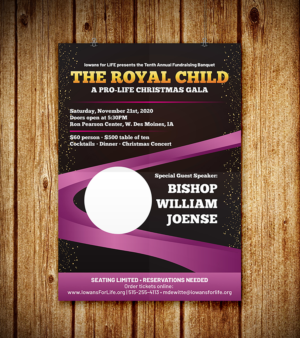 Poster-Design von Deziners Zone für Iowans for Life | Design: #24118235