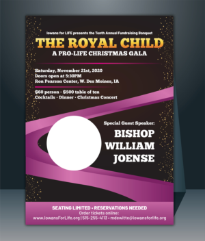 Poster-Design von Deziners Zone für Iowans for Life | Design: #24118238