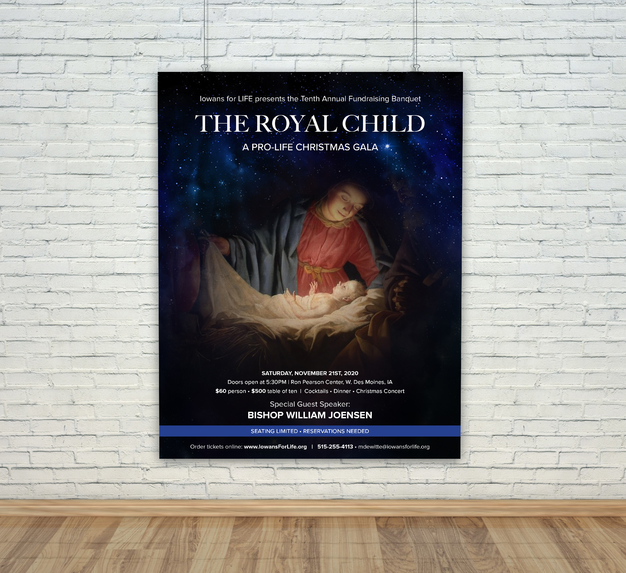 Design de Poster par Vignesh Hardy pour Iowans for Life | Design #24160088