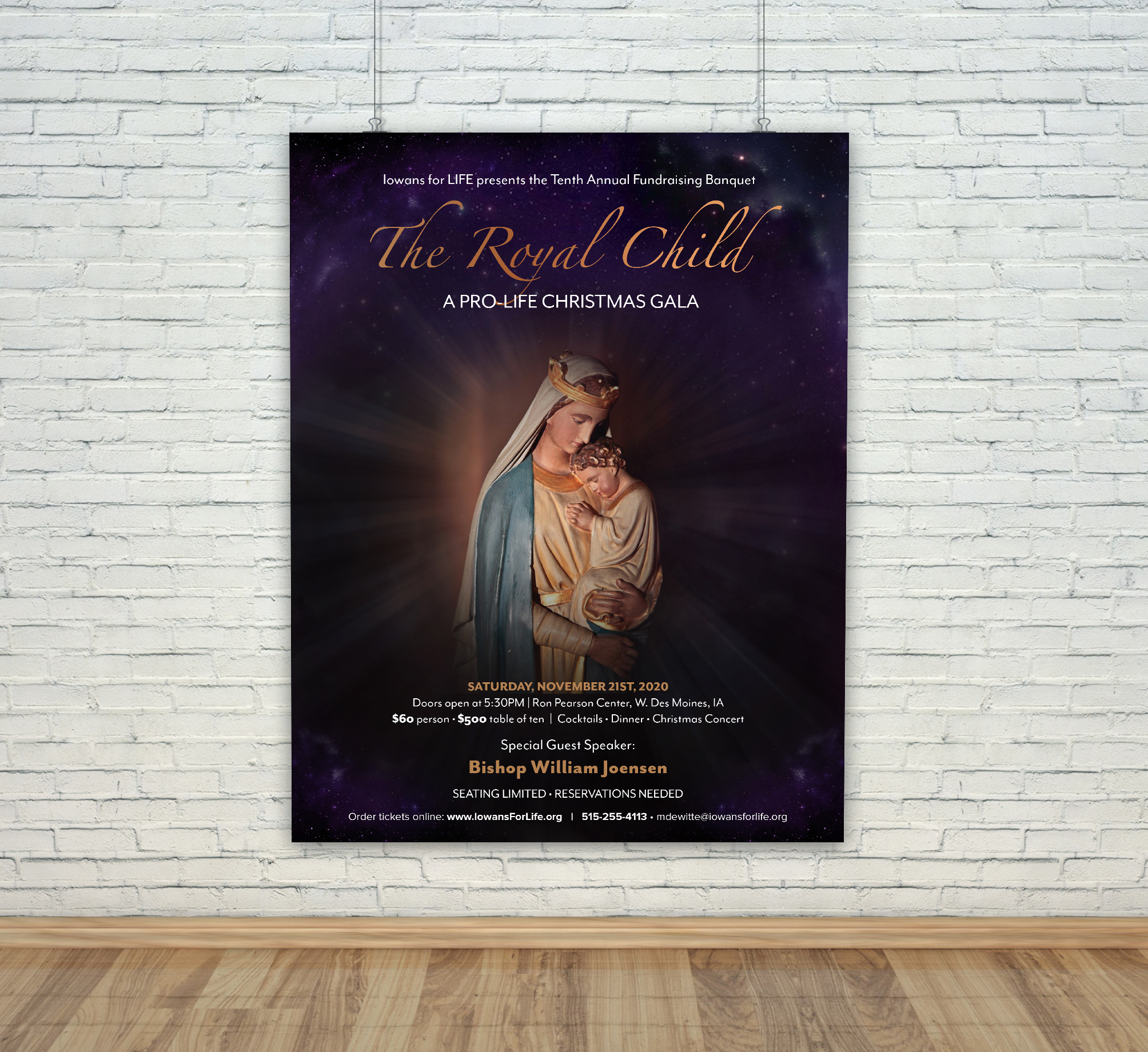 Design de Poster par Vignesh Hardy pour Iowans for Life | Design #24160090