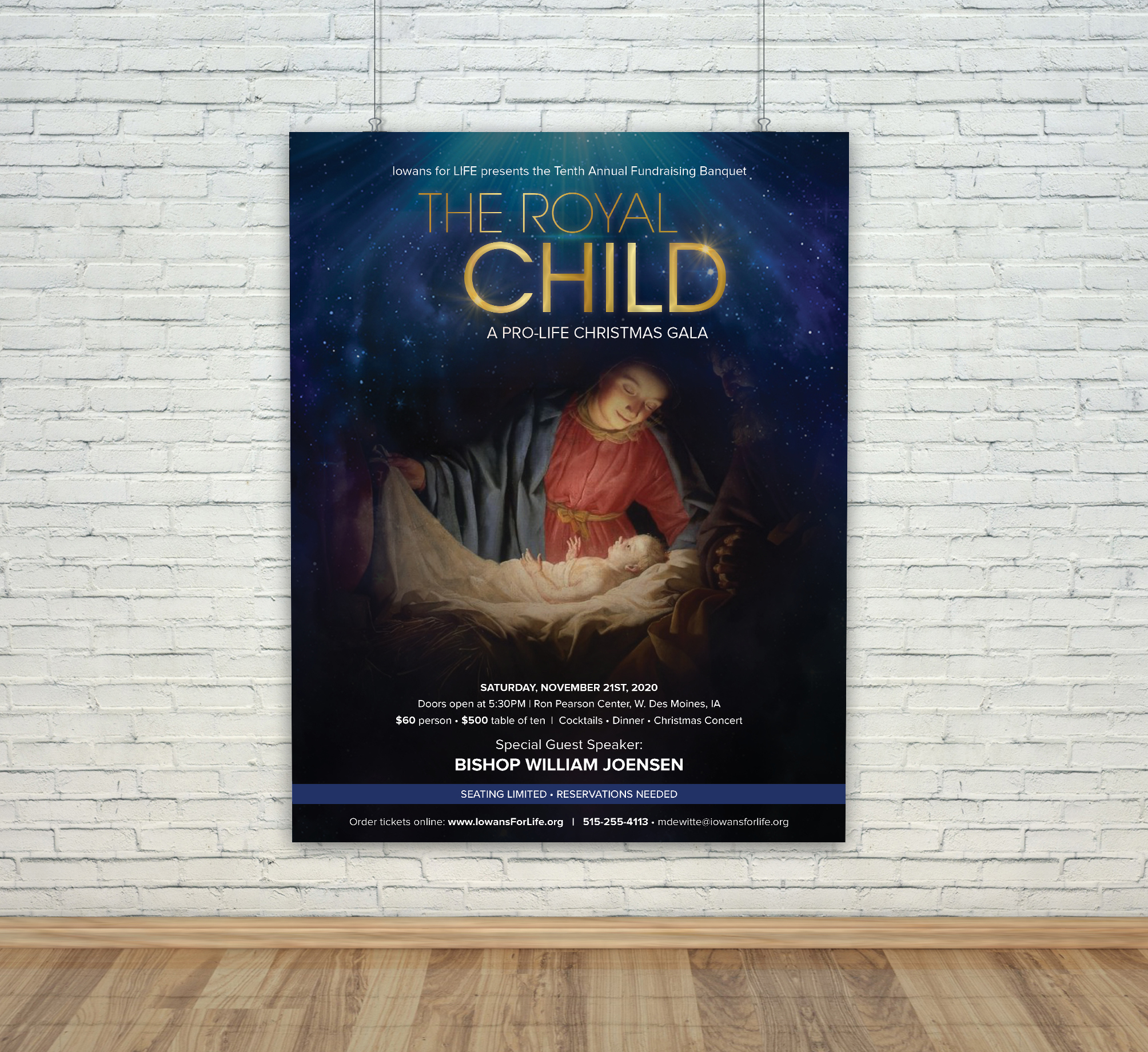 Poster-Design von Vignesh Hardy für Iowans for Life | Design #24172477