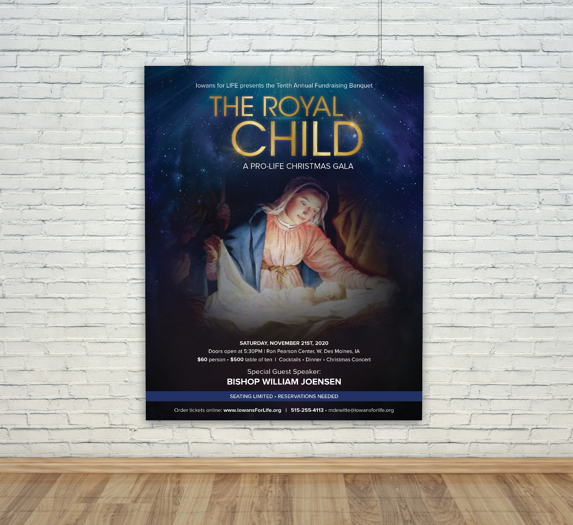 Poster-Design von Vignesh Hardy für Iowans for Life | Design #24174881