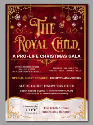 Poster Design by TSU Creations for Iowans for Life | Design: #24140909
