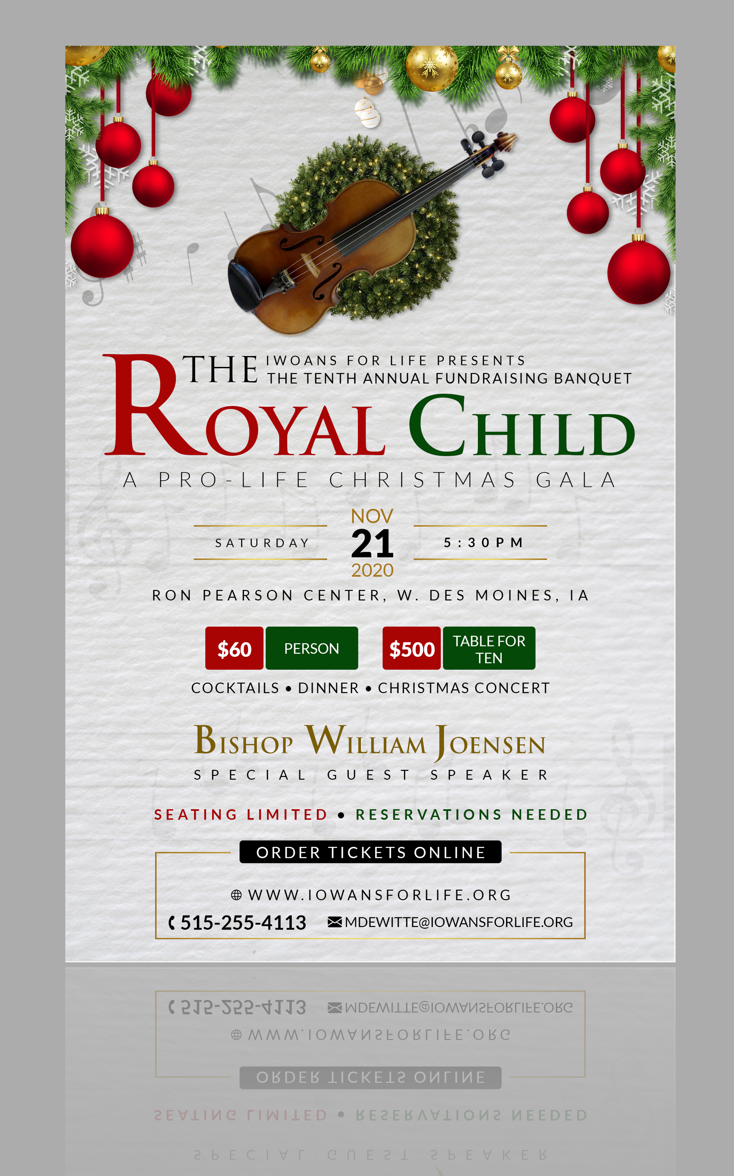 Diseño de Póster por SAI DESIGNS para Iowans for Life | Diseño #24136167