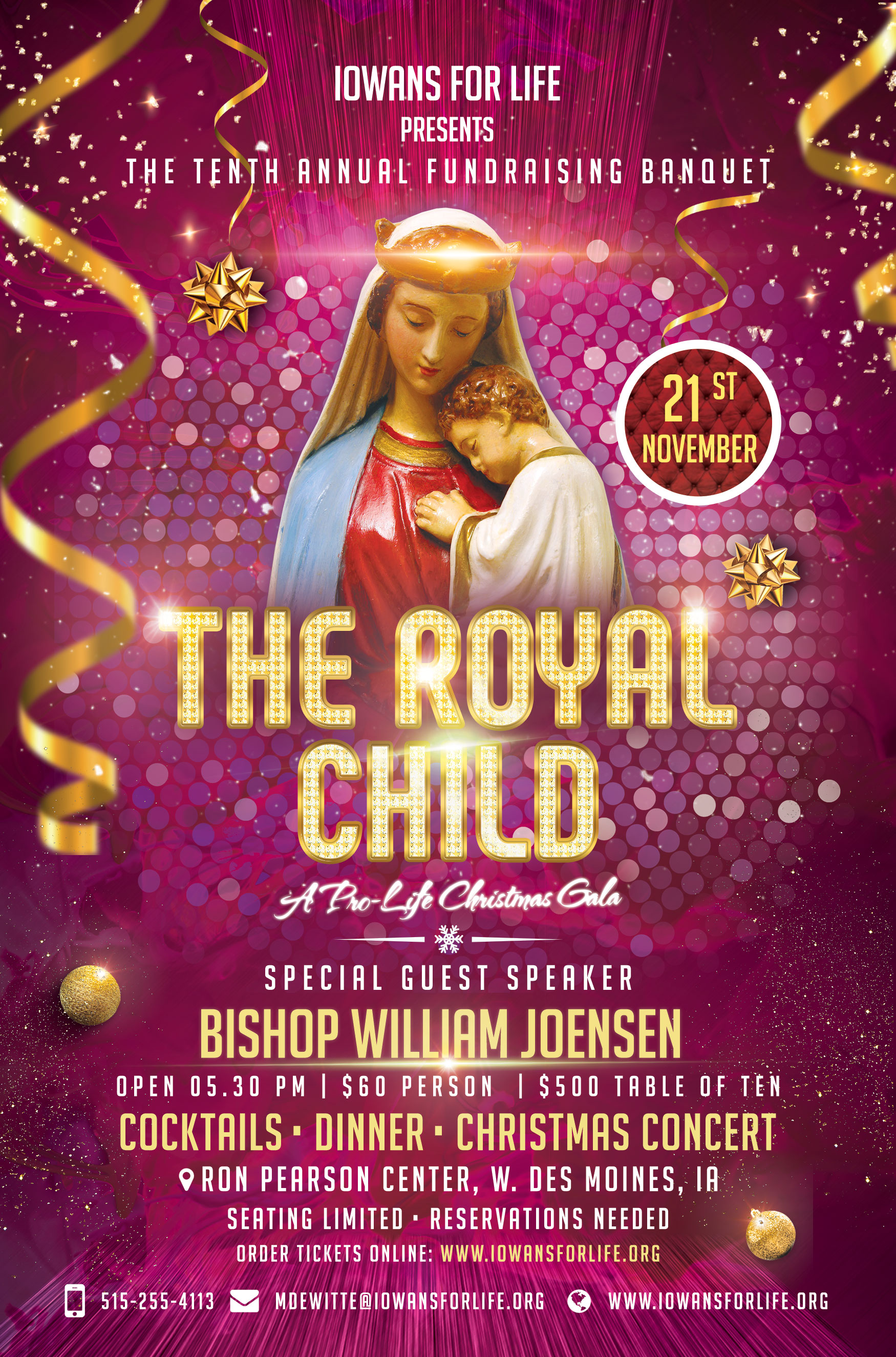 Design de Poster par HeshanKavinda pour Iowans for Life | Design #24168341