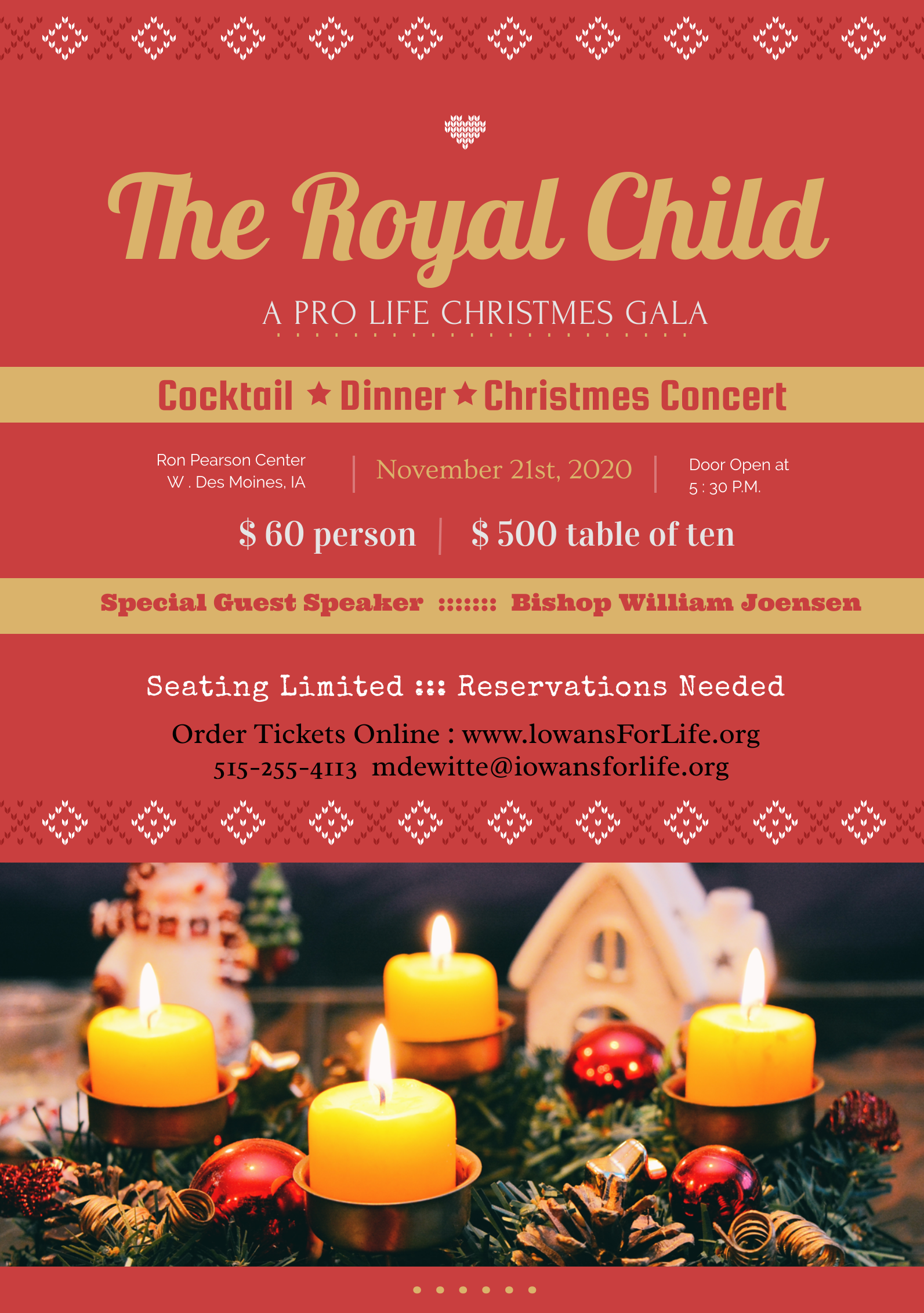 Diseño de Póster por Aaks041102 para Iowans for Life | Diseño #24186647