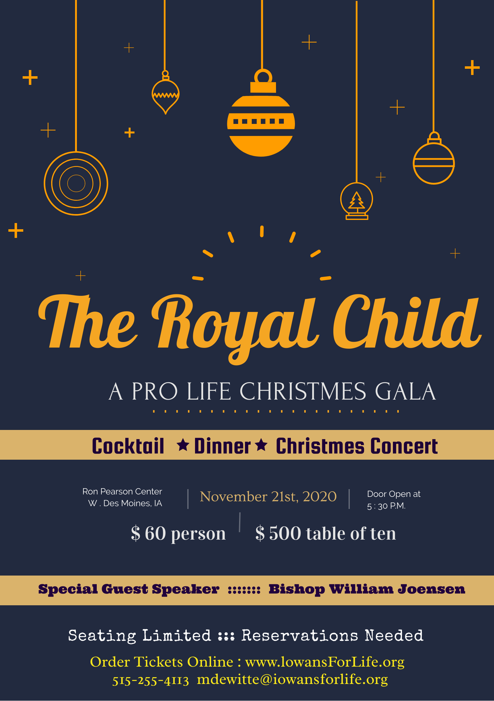 Diseño de Póster por Aaks041102 para Iowans for Life | Diseño #24186649