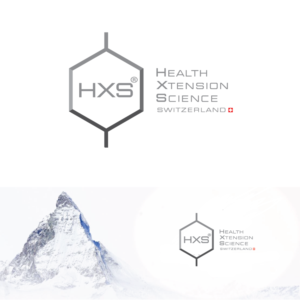 Logo Design by H4R5Z for Health Xtension Science Switzerland | Design: #24112092
