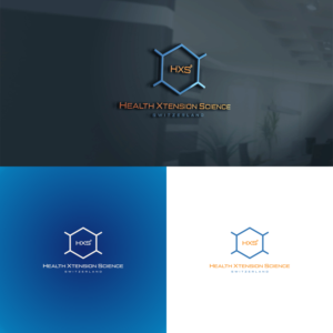 HXS®   Health Xtension Science Switzerland | Diseño de Logo por ZiangArt_Studio