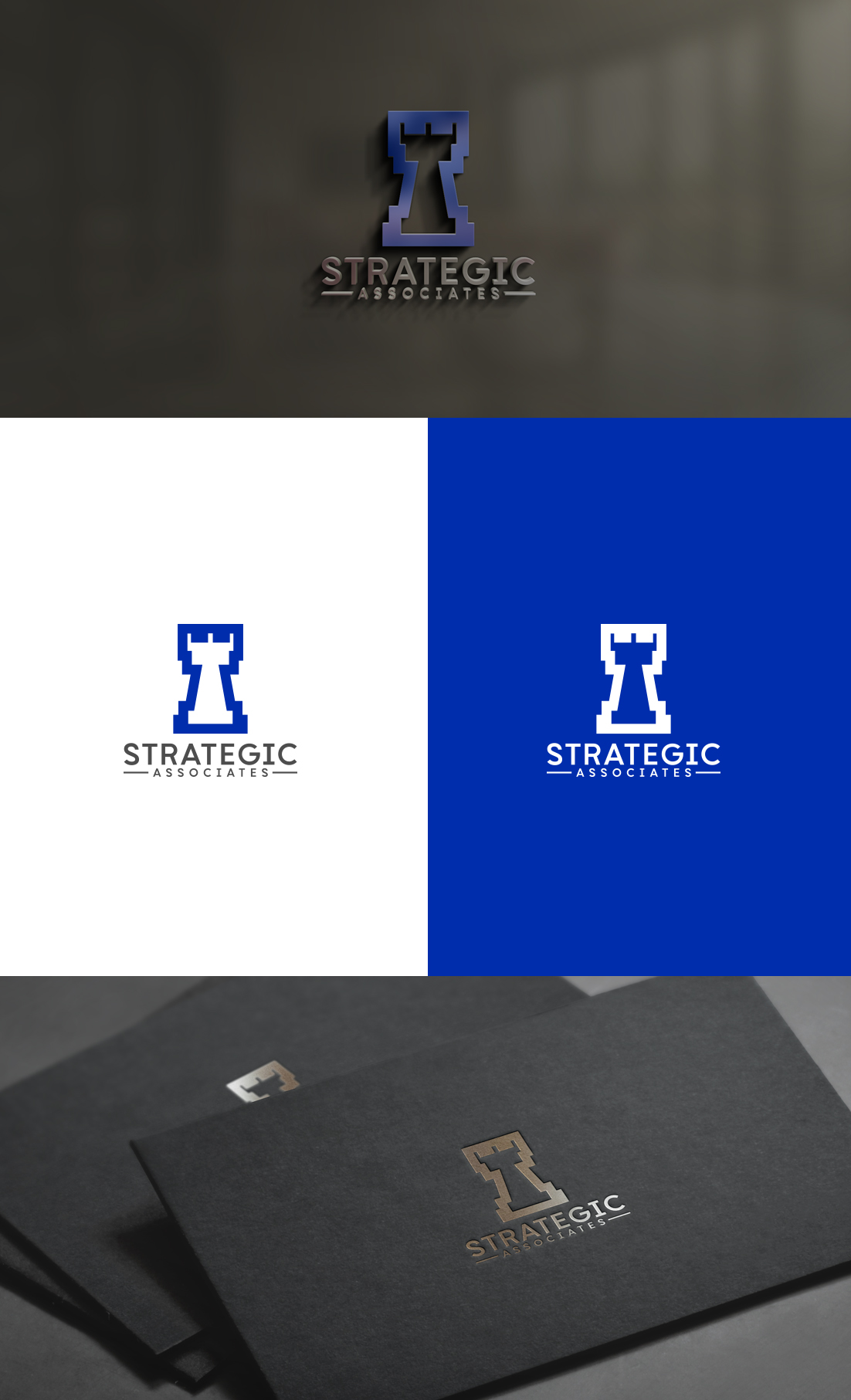 Logo Design by GLDesigns for Strategic Associates, LLC | Design #24110398