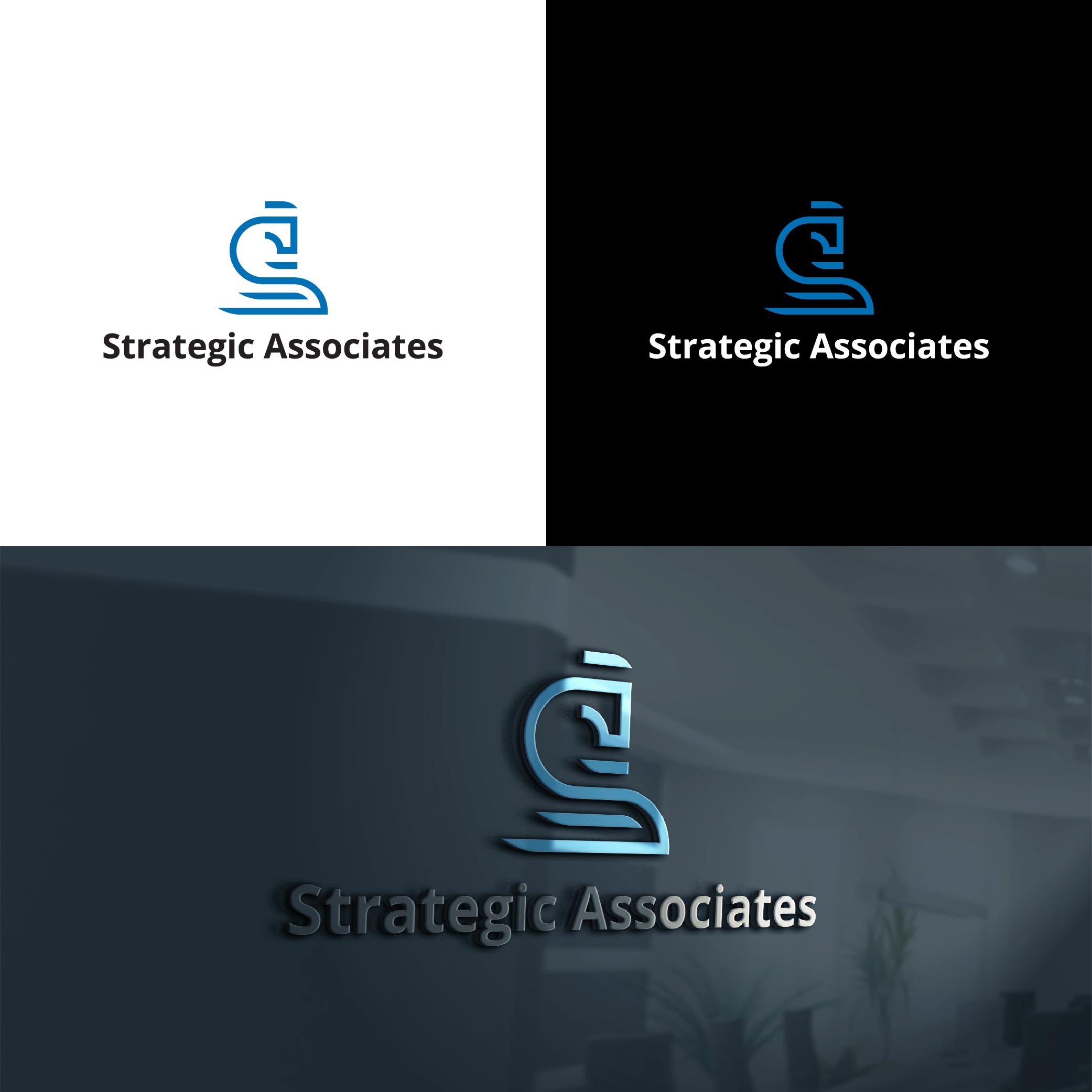 Logo Design by Fatrim for Strategic Associates, LLC | Design #24117029
