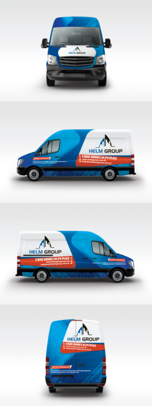 Helm Group Van | Car Wrap Design by Intro Base