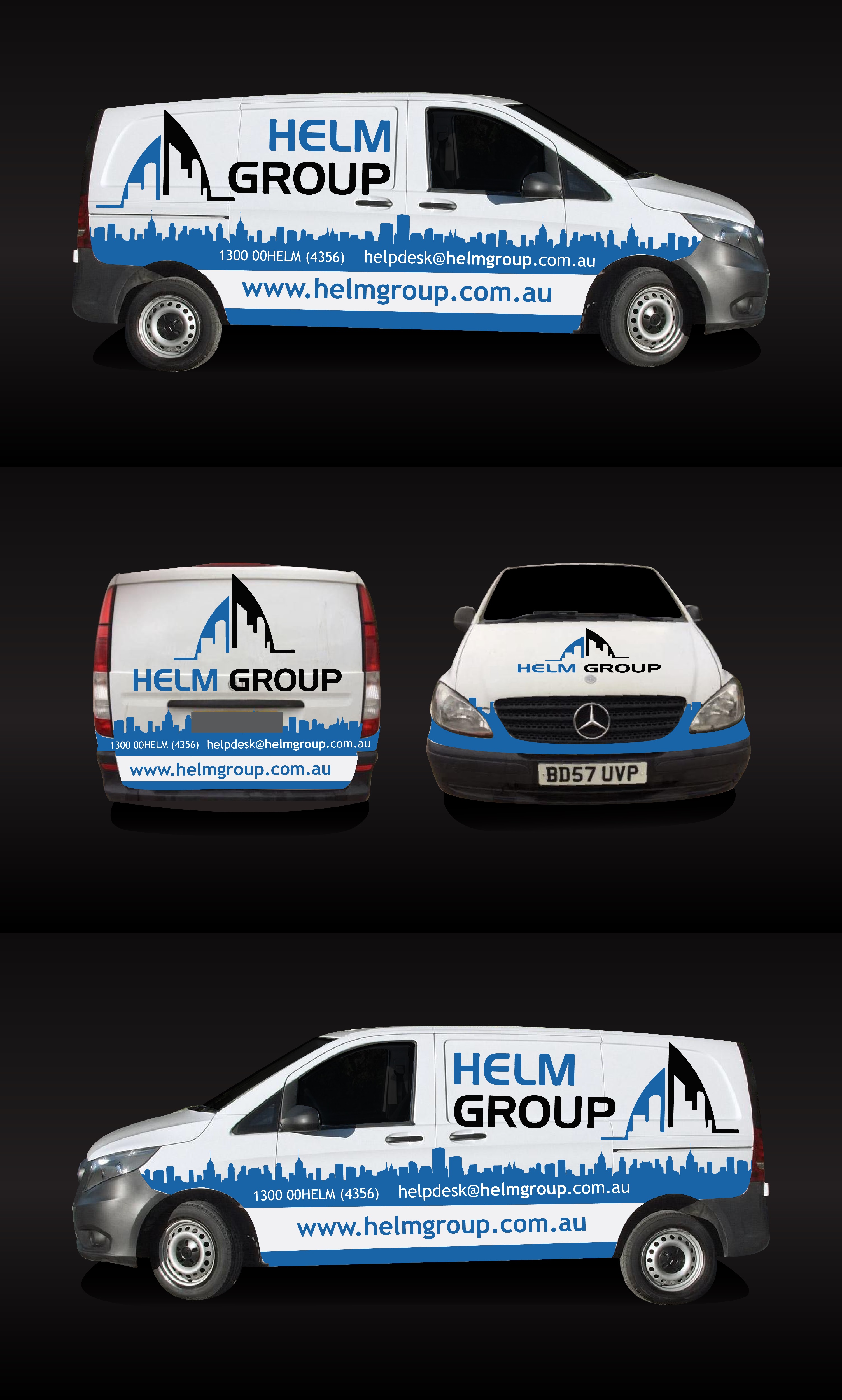 Car Wrap Design by Kira Graphics for Helm Group Pty Ltd | Design #24184392