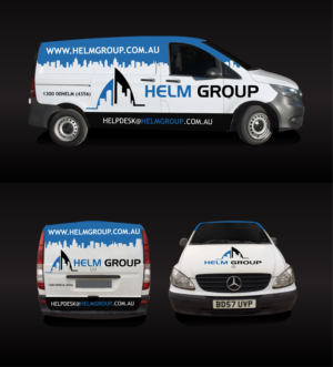 Design de Covering de Véhicule par Kira Graphics pour Helm Group Pty Ltd | Design : #24193074