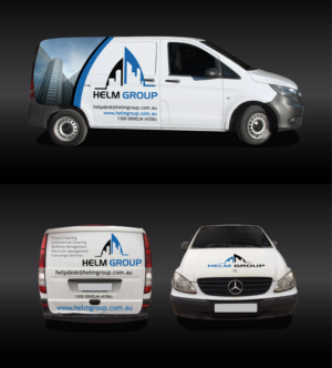 Helm Group Van | Car Wrap Design by Kira Graphics