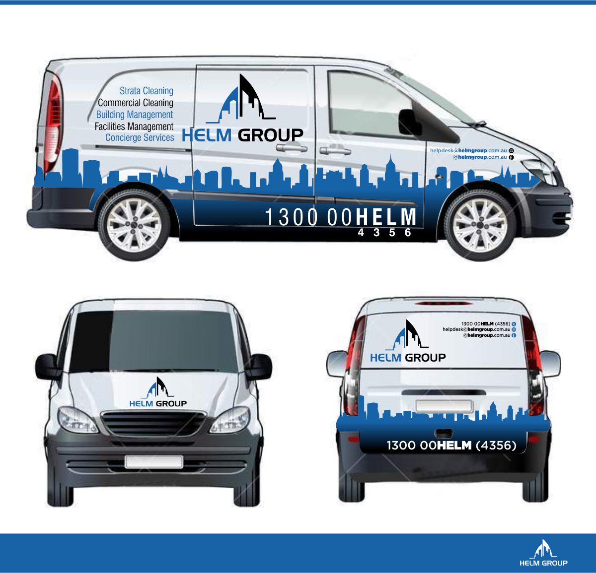 Car Wrap Design by DesignMX (Renan Mejia) for Helm Group Pty Ltd | Design #24193301
