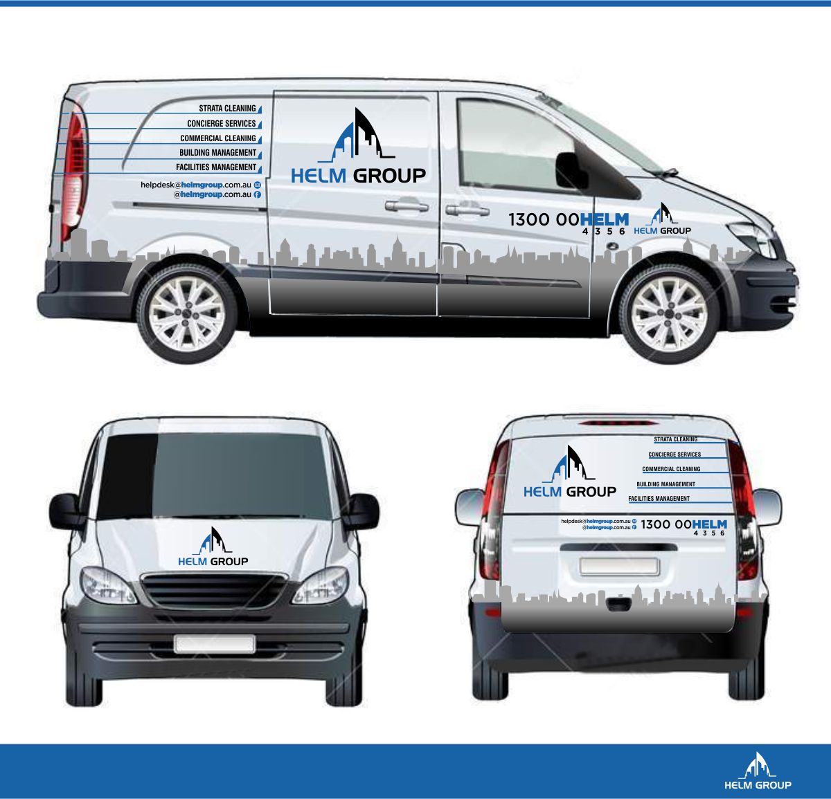 Car Wrap Design by DesignMX (Renan Mejia) for Helm Group Pty Ltd | Design #24203158