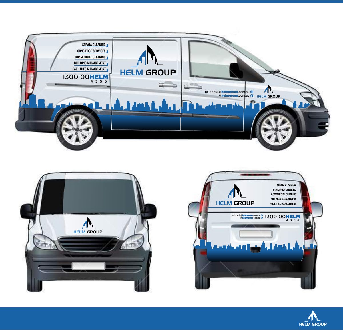 Car Wrap-Design von DesignMX (Renan Mejia) für Helm Group Pty Ltd | Design #24203159