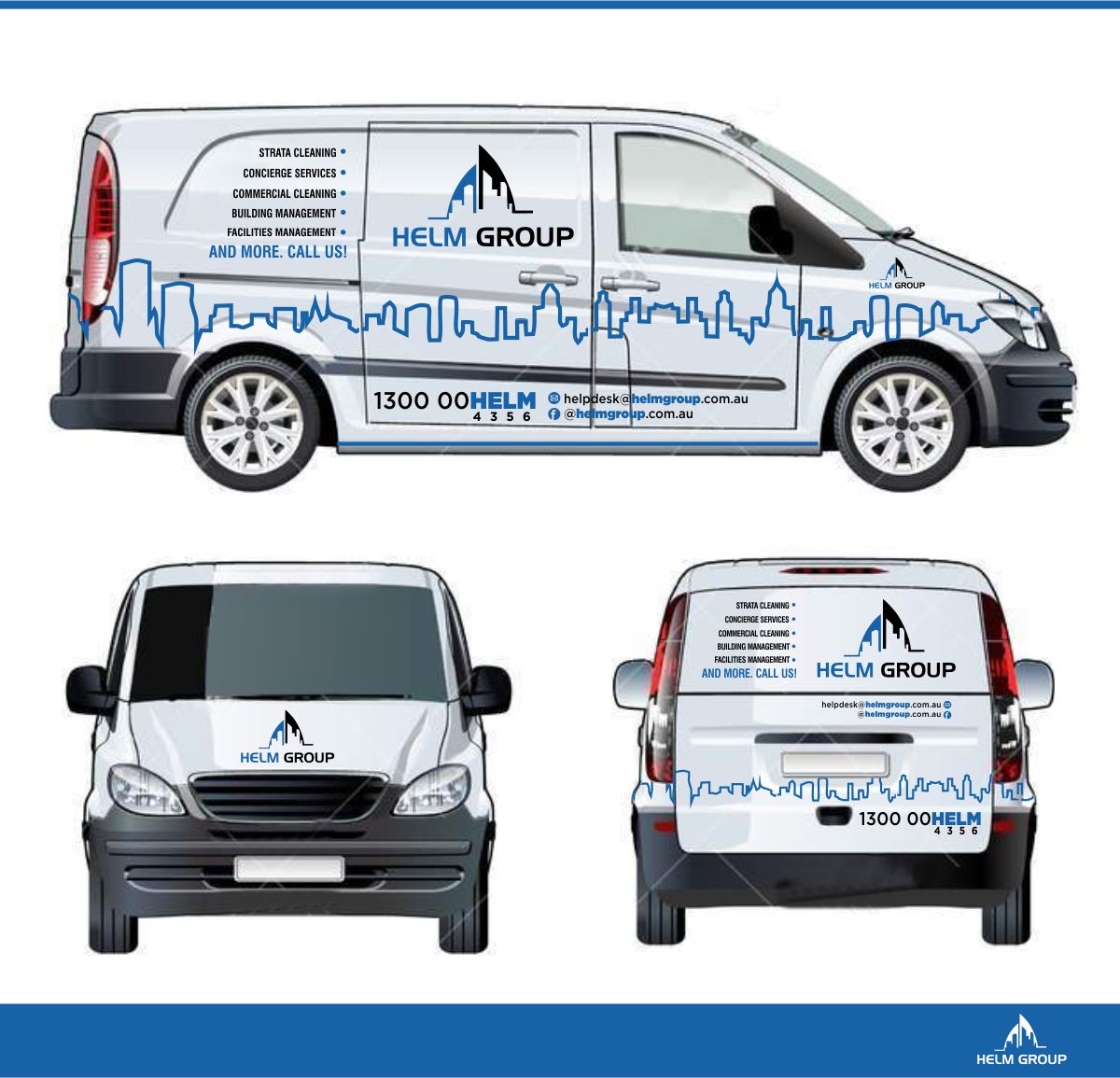 Car Wrap Design by DesignMX (Renan Mejia) for Helm Group Pty Ltd | Design #24203298