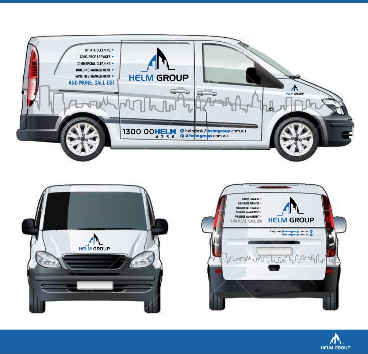 Car Wrap Design by DesignMX (Renan Mejia) for Helm Group Pty Ltd | Design #24203299