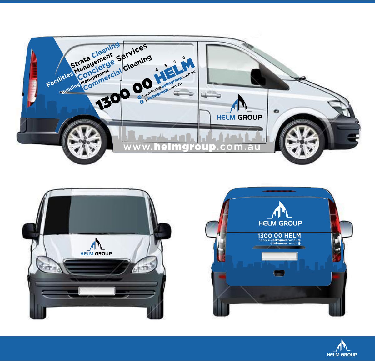 Car Wrap Design by DesignMX (Renan Mejia) for Helm Group Pty Ltd | Design #24247141