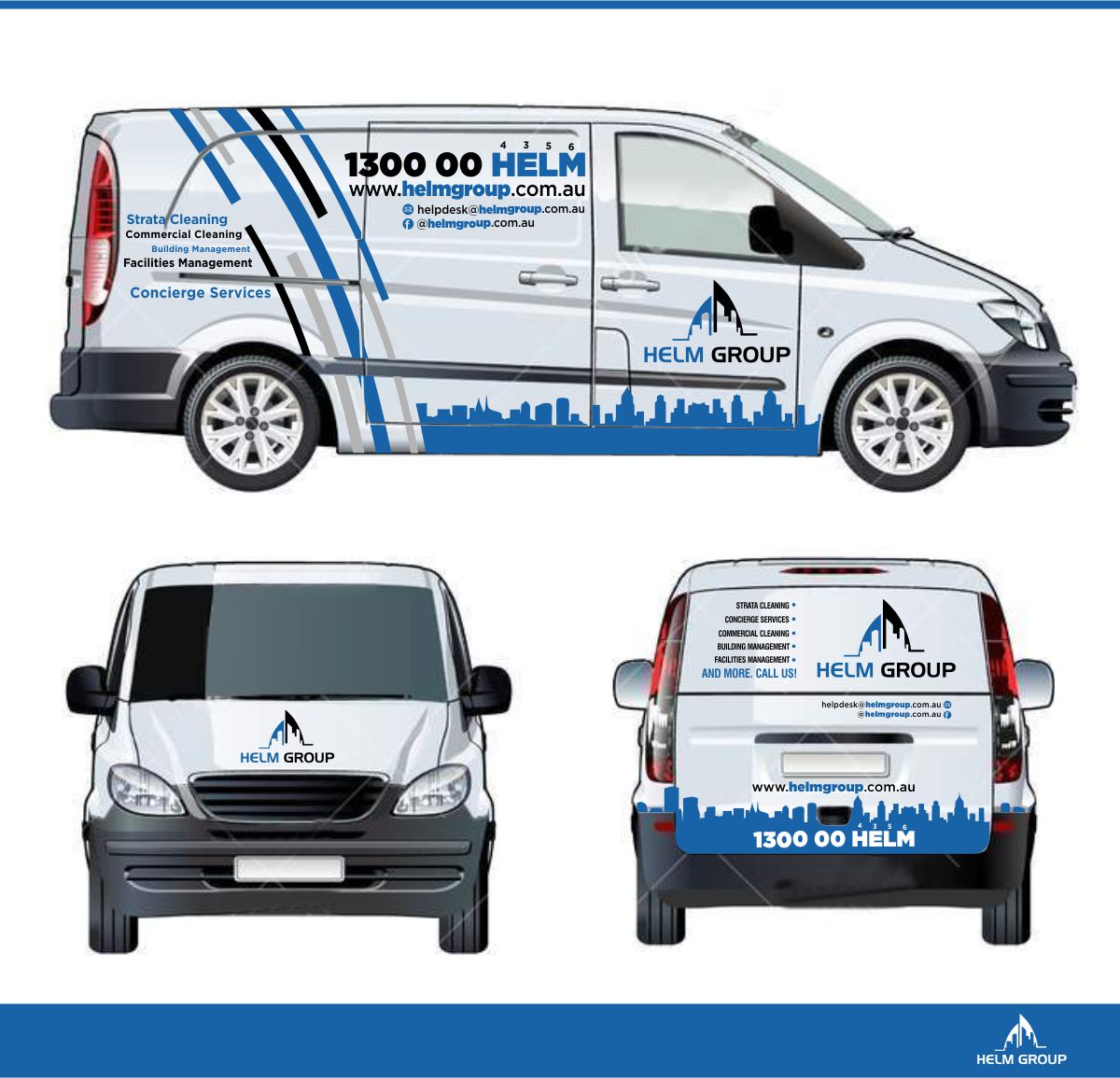 Car Wrap-Design von DesignMX (Renan Mejia) für Helm Group Pty Ltd | Design #24247142