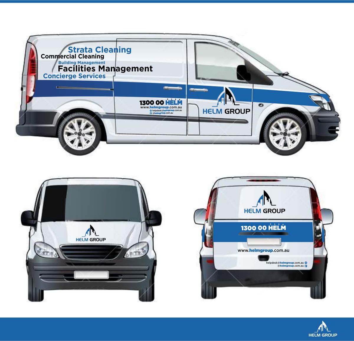 Car Wrap-Design von DesignMX (Renan Mejia) für Helm Group Pty Ltd | Design #24247144