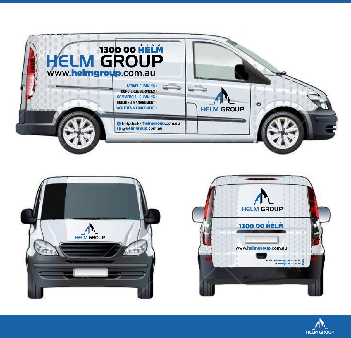 Car Wrap-Design von DesignMX (Renan Mejia) für Helm Group Pty Ltd | Design #24247148