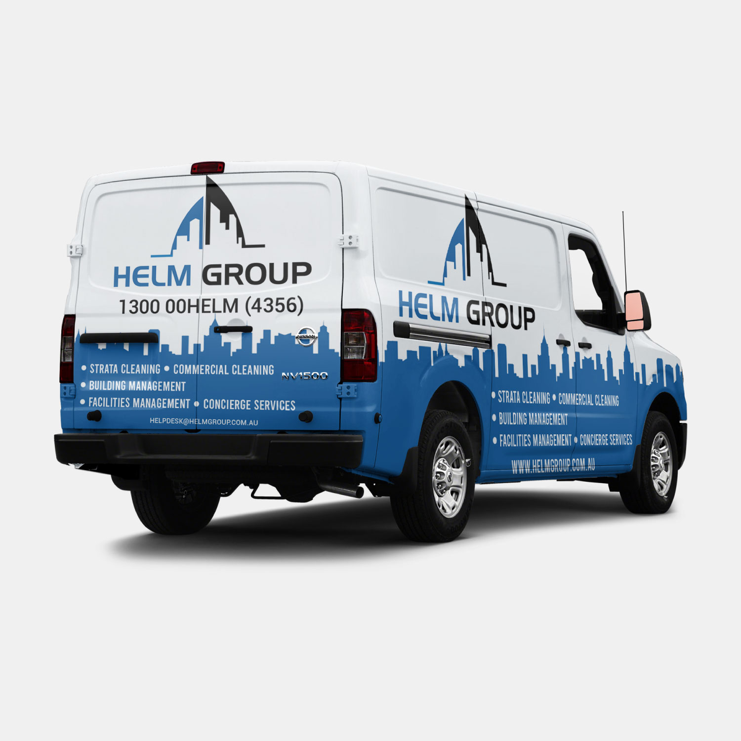 Diseño de Rotulación de Vehículo por LAXMI DESIGNHUB para Helm Group Pty Ltd | Diseño #24124147