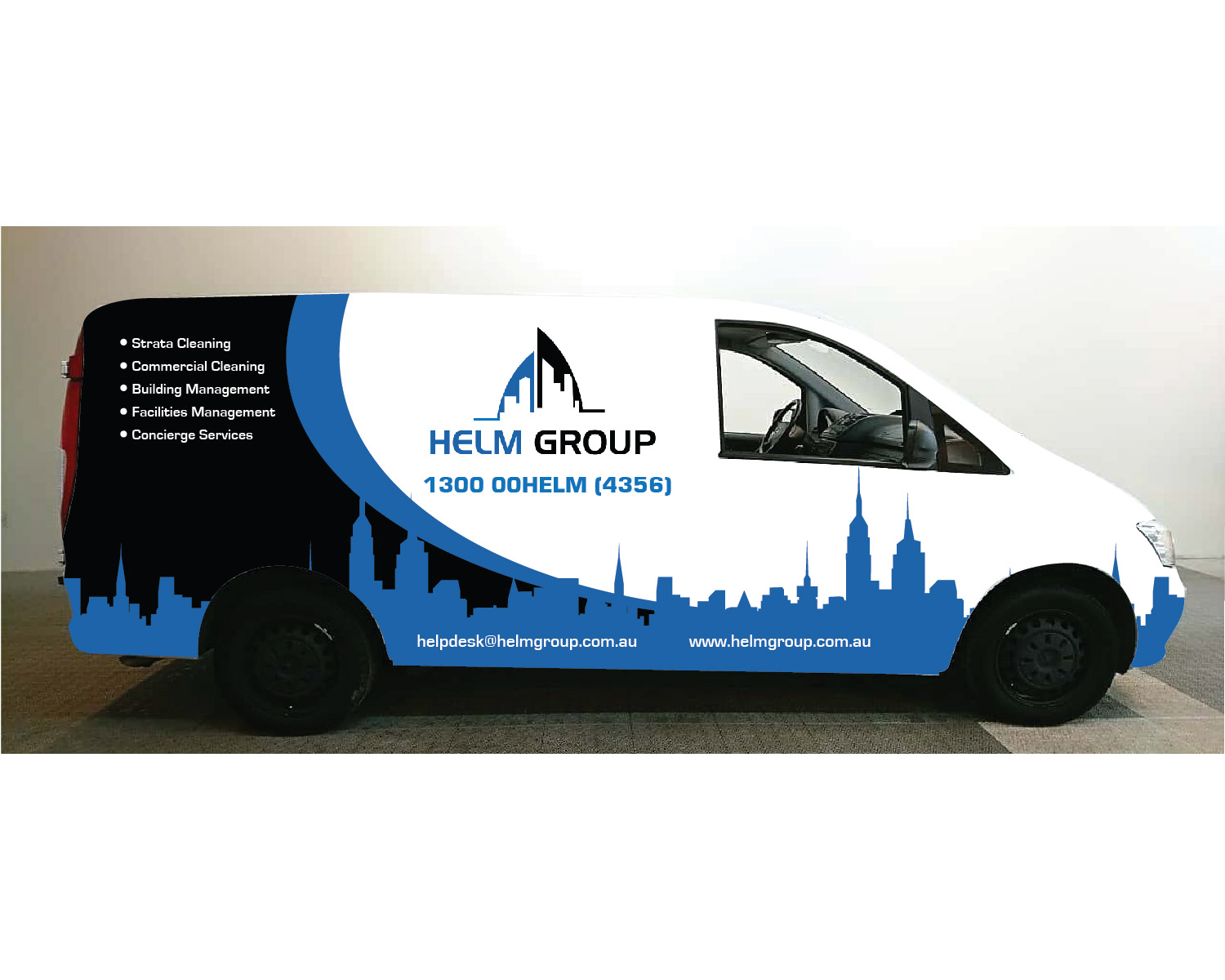Design de Covering de Véhicule par Isnah Logo pour Helm Group Pty Ltd | Design #24152342