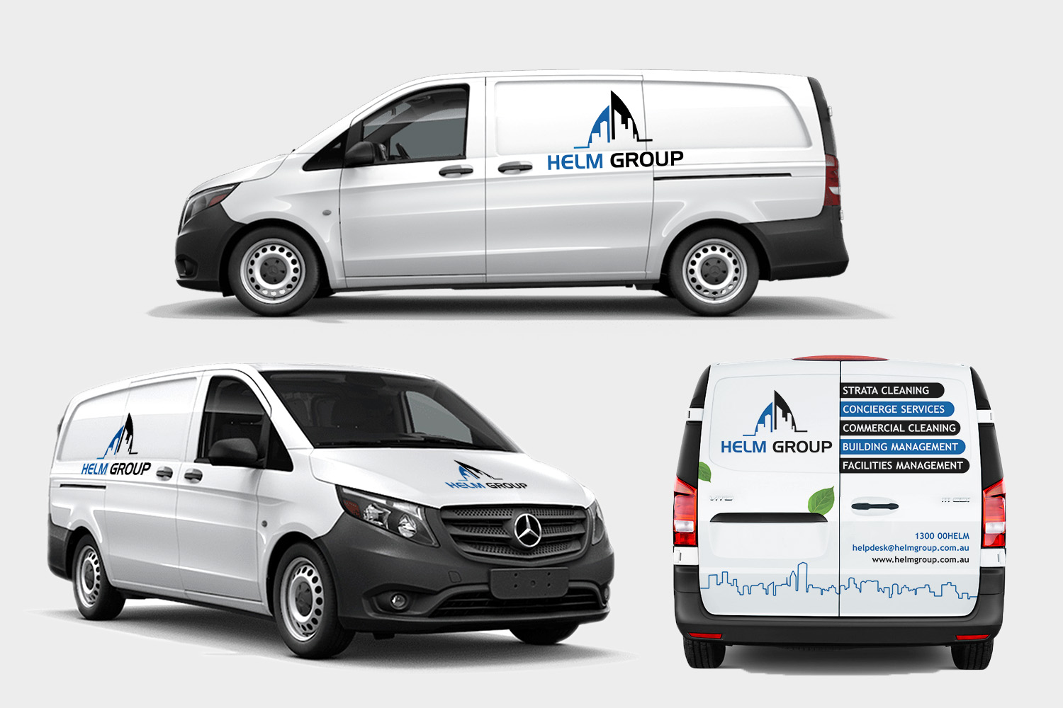 Diseño de Rotulación de Vehículo por GARREY para Helm Group Pty Ltd | Diseño #24241576