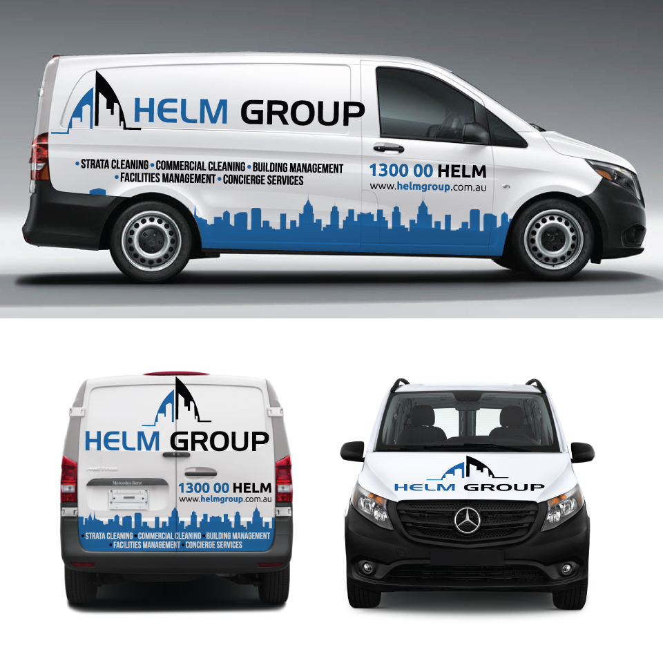 Diseño de Rotulación de Vehículo por Yoga Tri para Helm Group Pty Ltd | Diseño #24213963