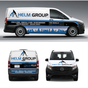 Helm Group Van | Car Wrap Design by Yoga Tri