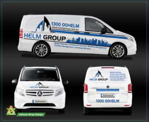 Helm Group Van | Car Wrap-Design von Azhoeck