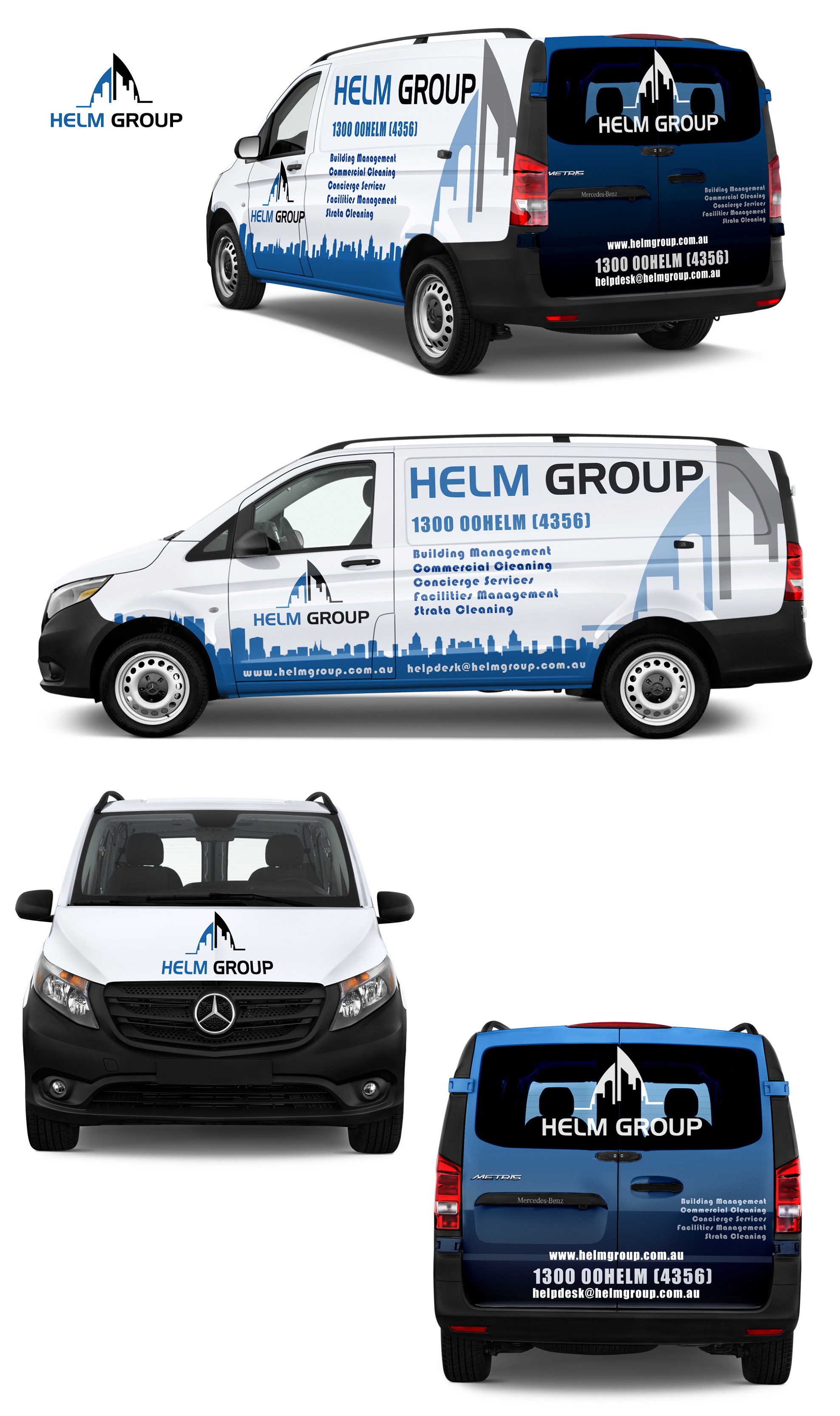 Car Wrap Design by StarGraphics for Helm Group Pty Ltd | Design #24163543