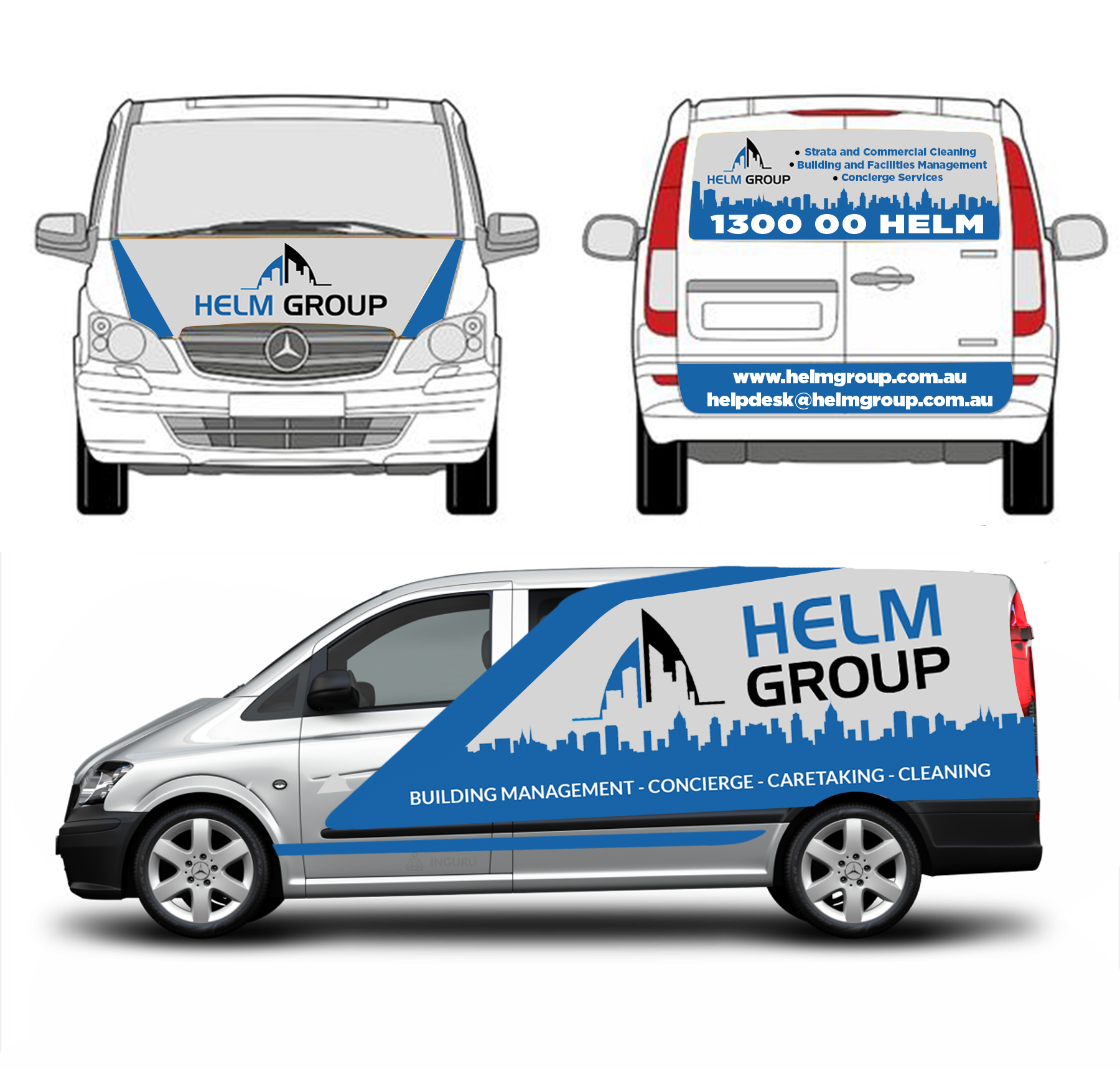 Car Wrap Design by jancon 2 for Helm Group Pty Ltd | Design #24225193